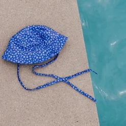 Chapeau anti uv - 4-8 ans léopard bleu