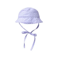 Chapeau anti uv léopard lila - 2-4 ans