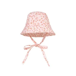 Chapeau anti uv léopard rose - 4-8 ans