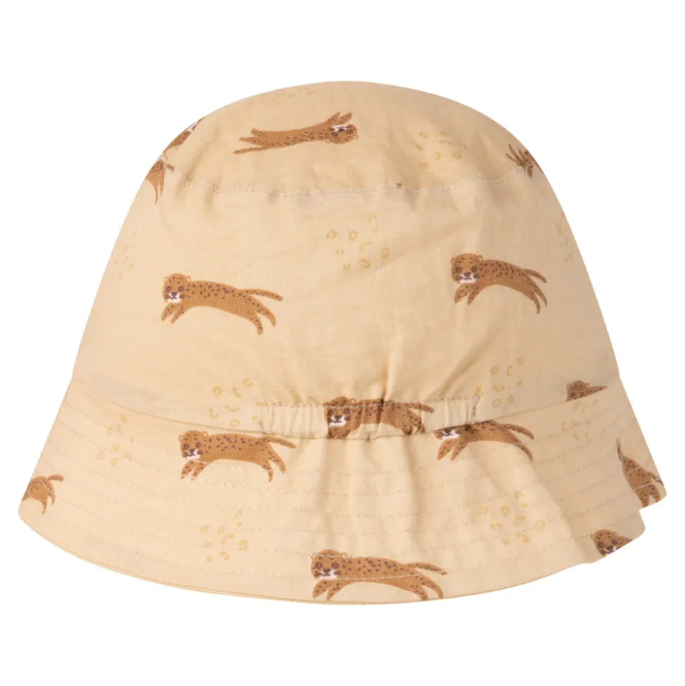 Chapeau anti uv réversible - 0-1 an panthère