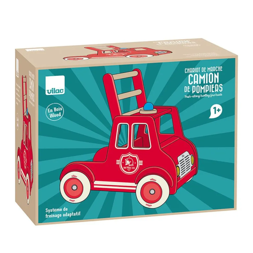 Chariot de marche camion de pompiers