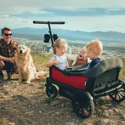 Chariot de transport 4 enfants cruiser xl