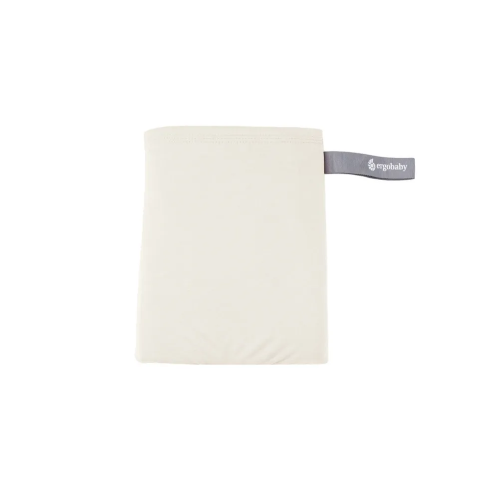 Écharpe de portage aura en tissu tricoté crème