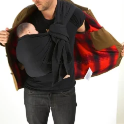 Écharpe de portage sling black beans
