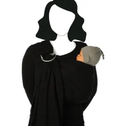 Écharpe de portage sling black beans