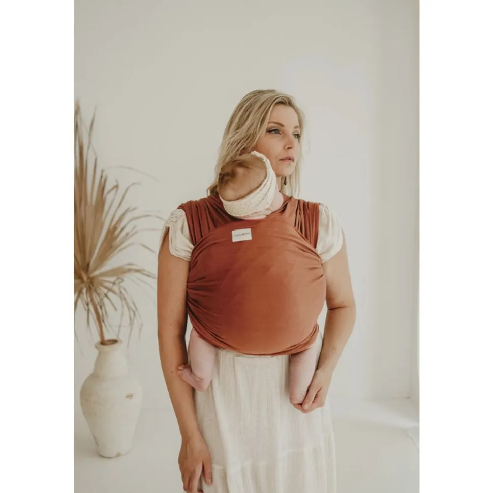 Écharpe de portage tricot-slen bio sierra brown