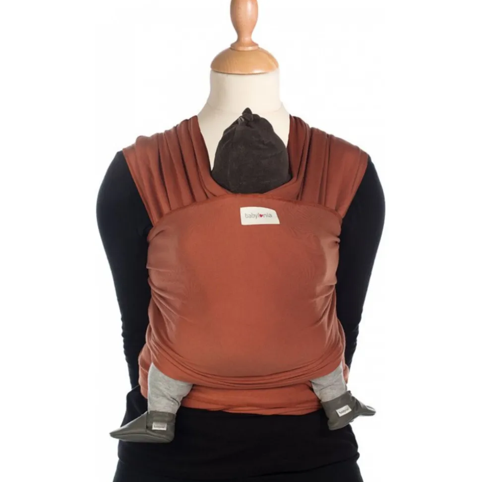 Écharpe de portage tricot-slen bio sierra brown
