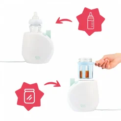 Chauffe biberon easy+ maison pastel