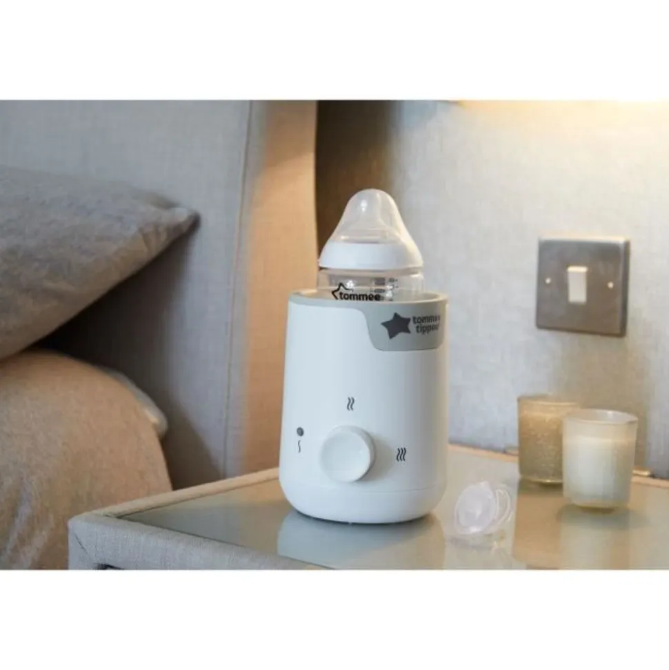 Chauffe biberon éléctrique blanc