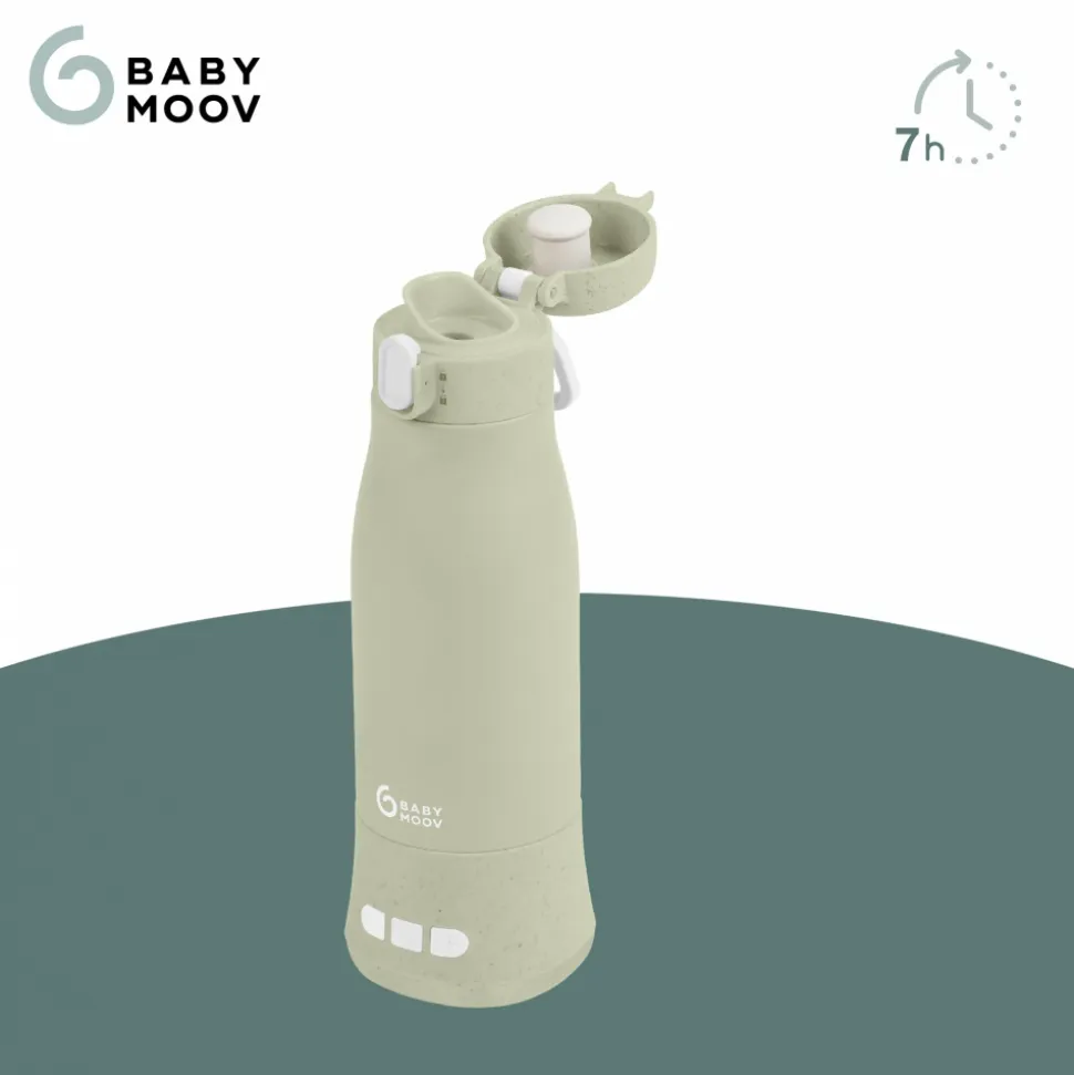 Chauffe biberon nomade moov and feed minéral vert sauge