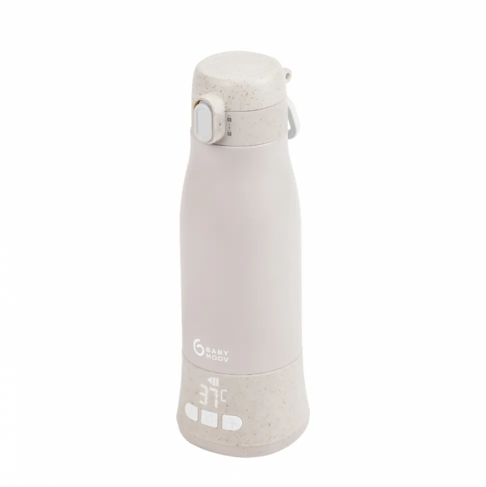 Chauffe biberon nomade moov and feed minéral beige