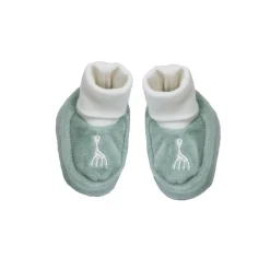 Chaussons sophie la girafe 0/1 mois olive