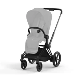 Châssis de poussette électrique e-priam 2 matt black