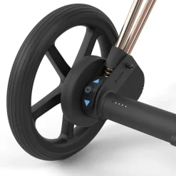 Châssis de poussette électrique e-priam 2 rose gold