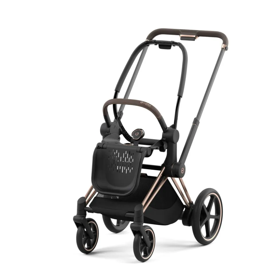 Châssis de poussette électrique e-priam 2 rose gold