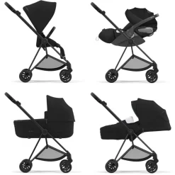 Châssis de poussette mios 3 matt black
