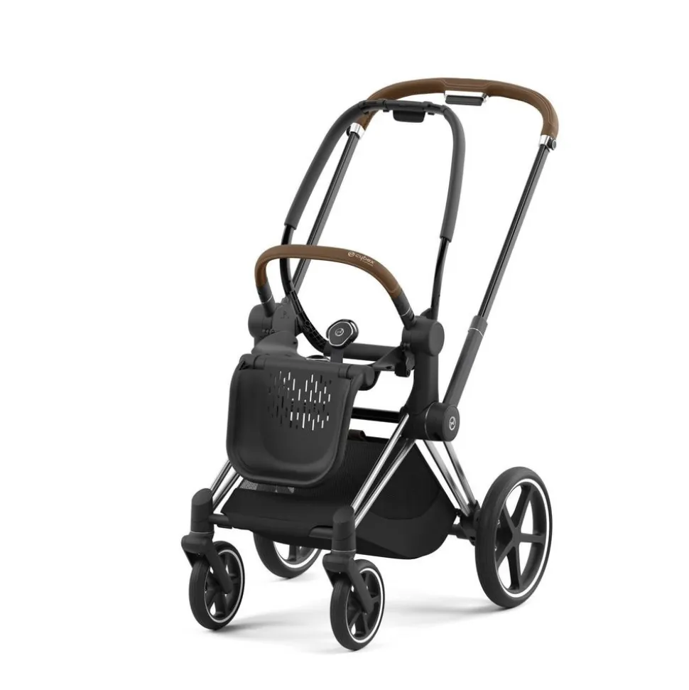 Châssis de poussette priam 4 chrome brown