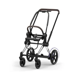 Châssis poussette électrique e-priam 3 chrome