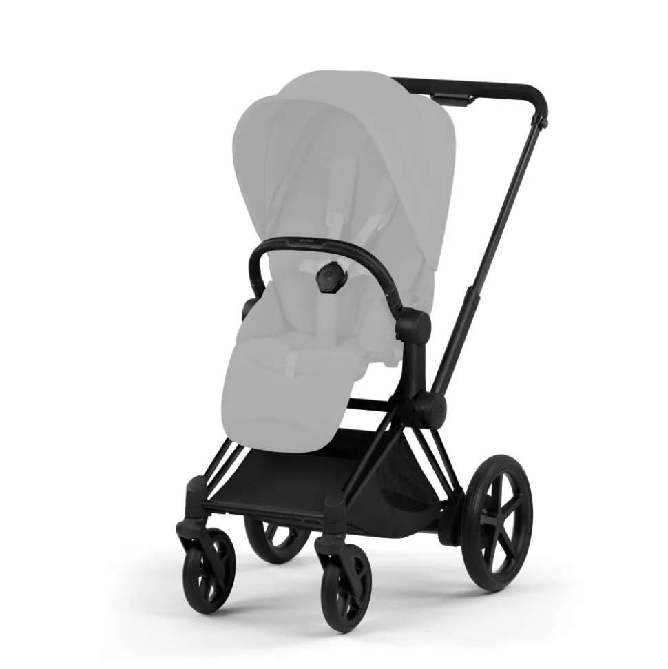Châssis poussette électrique e-priam 3 matt black