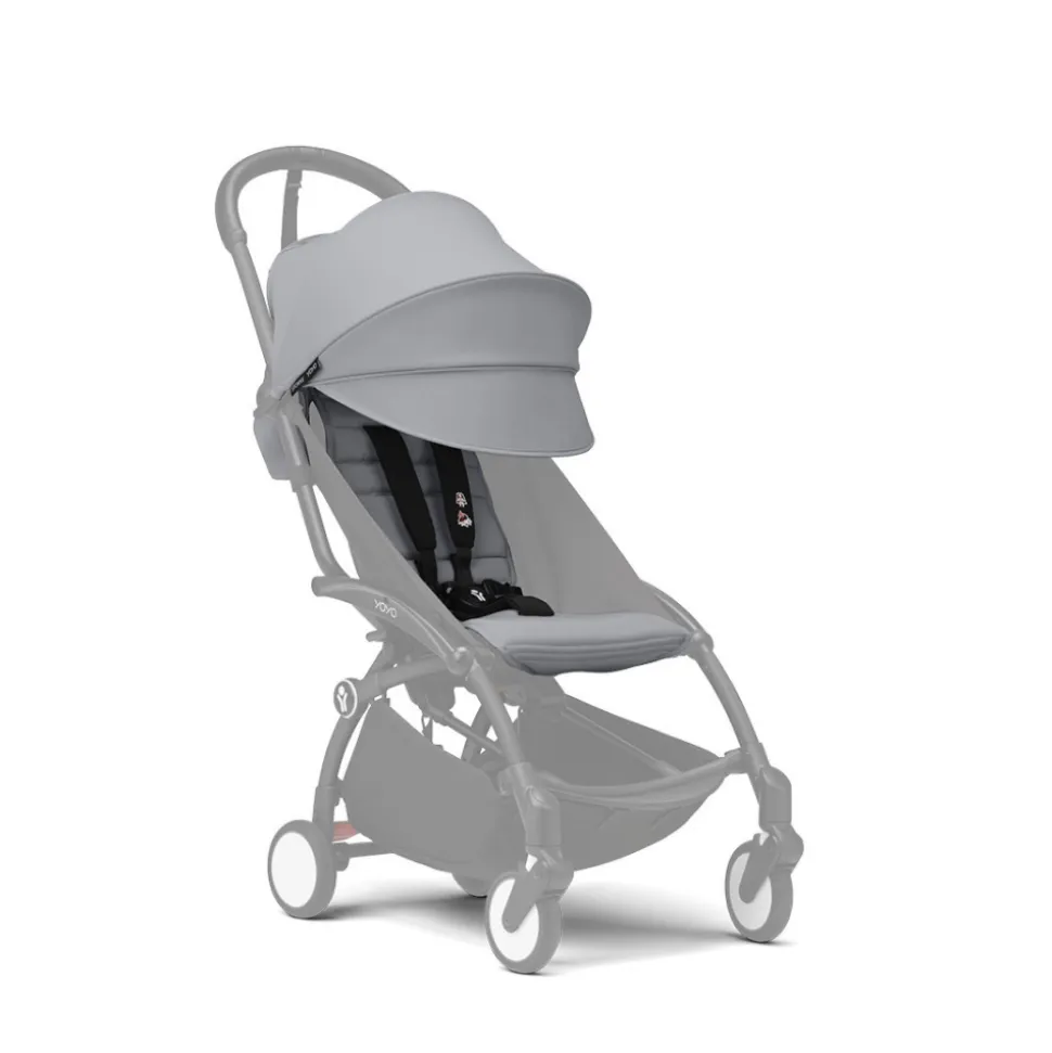 Châssis yoyo 3 connect blanc avec assise pack 6+ stone