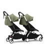 Châssis yoyo 3 connect blanc avec assise pack 6+ ginger