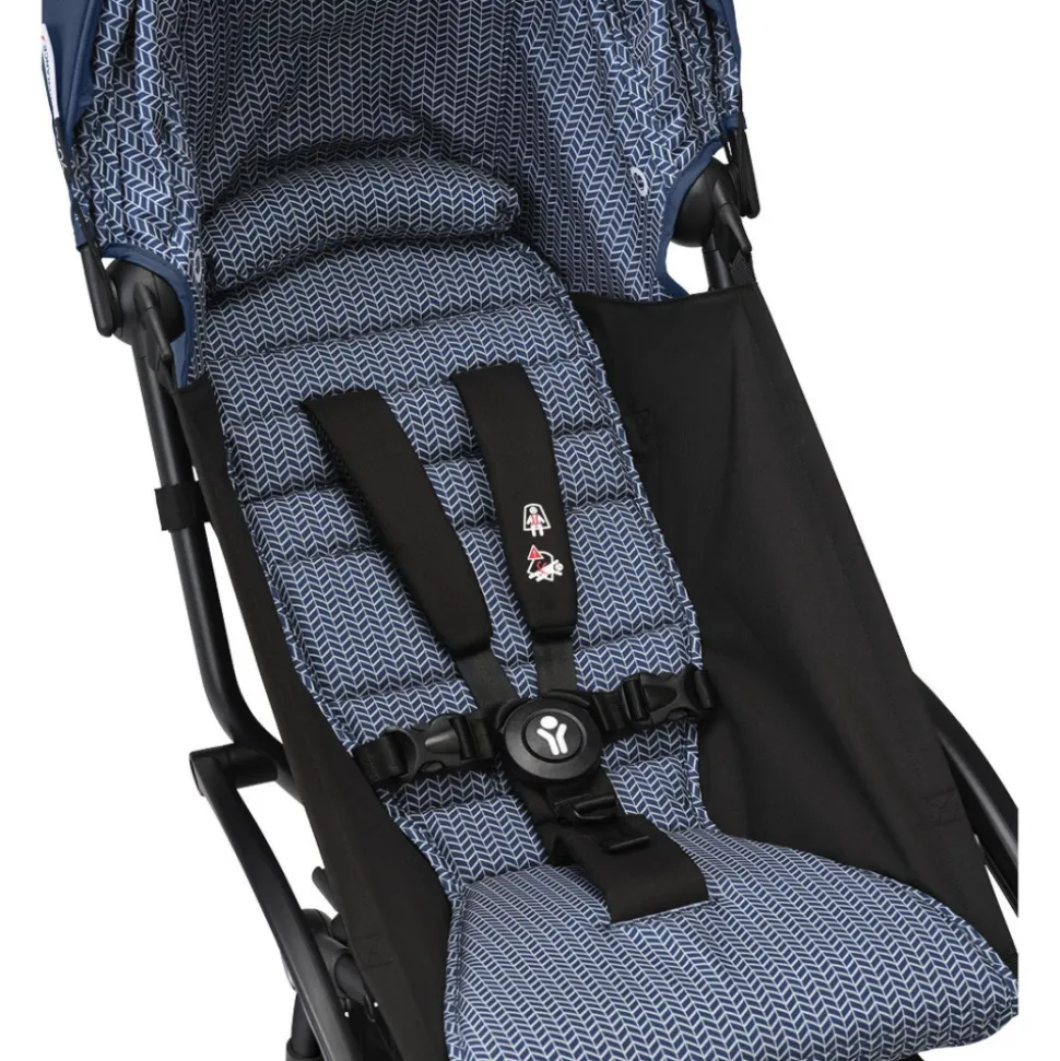 Châssis yoyo 3 connect blanc avec assise pack 6+ bleu air france