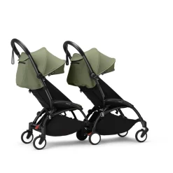 Châssis yoyo 3 connect noir avec assise pack 6+ bleu air france