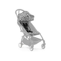 Châssis yoyo 3 connect noir avec assise pack 6+ zebra - wild collection