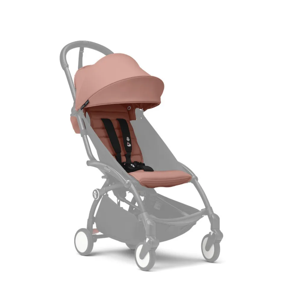 Châssis yoyo 3 connect noir avec assise pack 6+ ginger