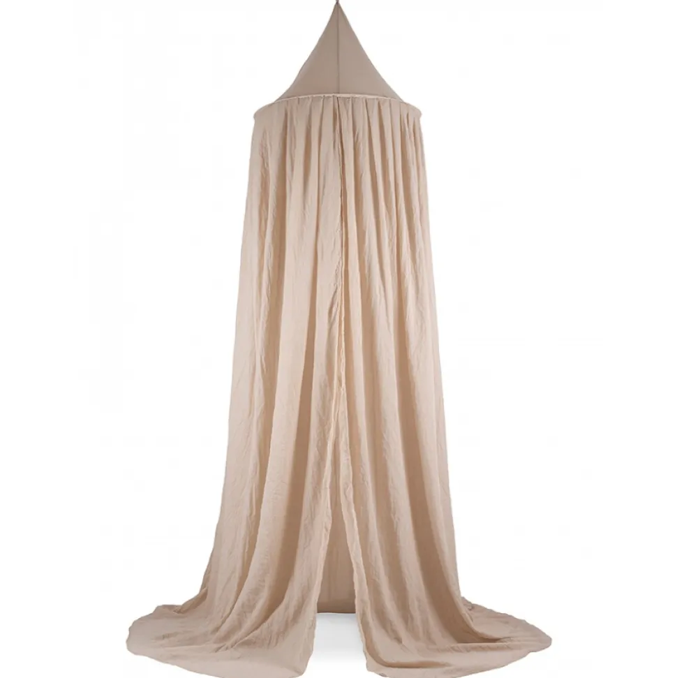 Ciel de lit vintage 245 cm nougat