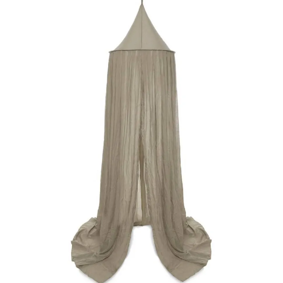 Ciel de lit vintage 245 cm olive