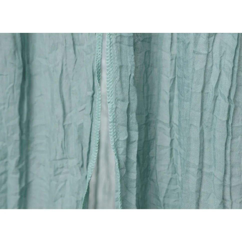 Ciel de lit vintage 245 cm sea green
