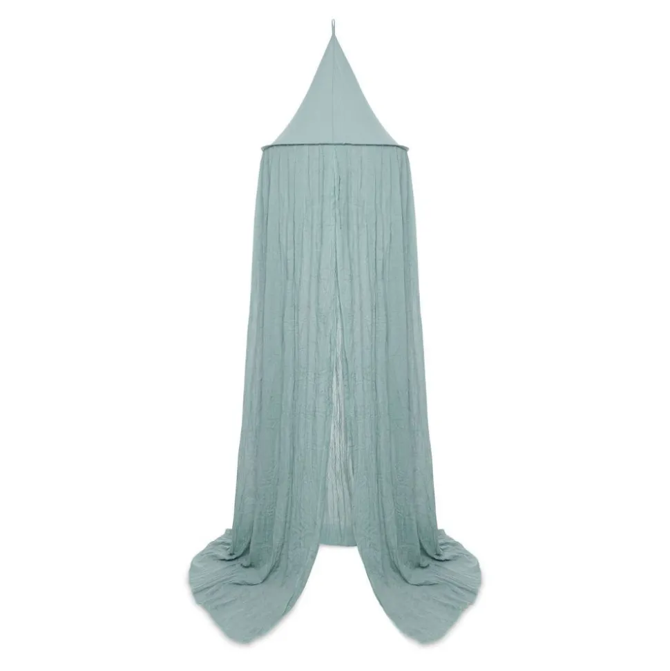 Ciel de lit vintage 245 cm sea green
