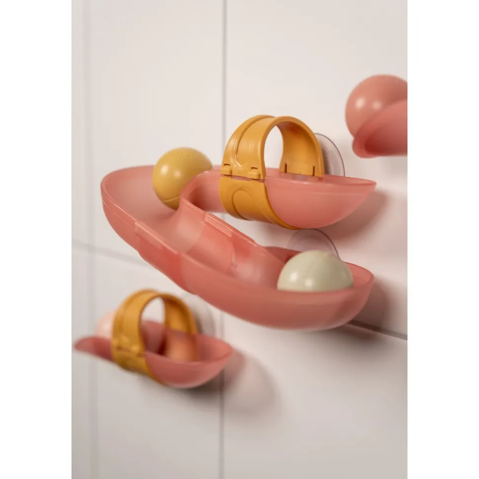 Circuit de bain avec balles - rose