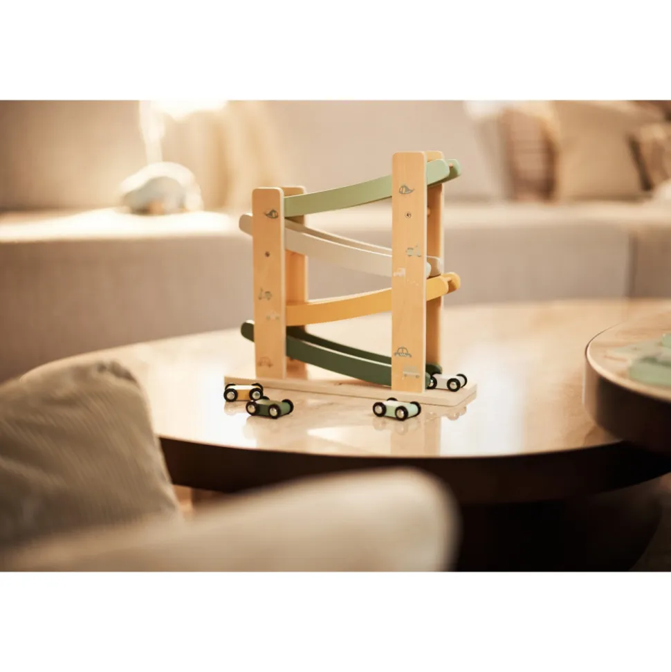 Circuit voiture en bois on the go