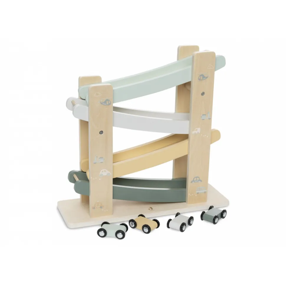 Circuit voiture en bois on the go