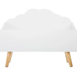 Coffre à jouet nuage blanc