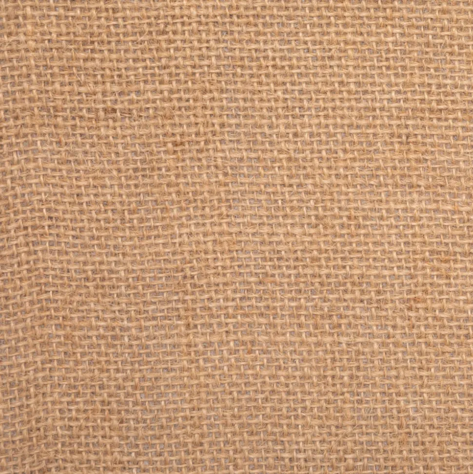 Coffre à jouets jute avec pompons