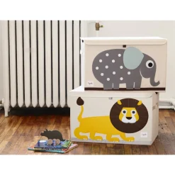Coffre à jouets éléphant