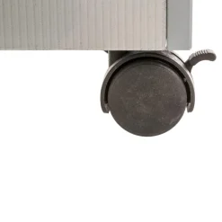 Coffre à roulettes gris