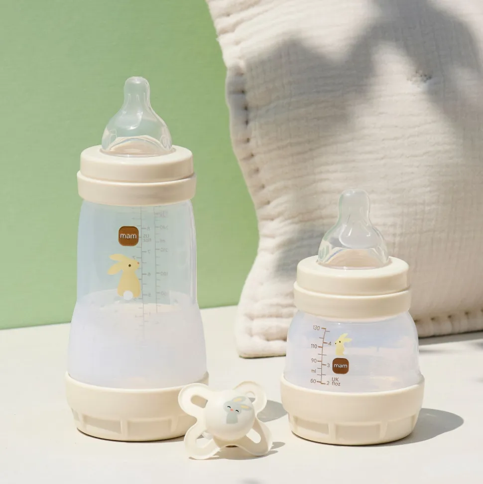 Coffret 8 biberons naissance anti-colique easy start sable