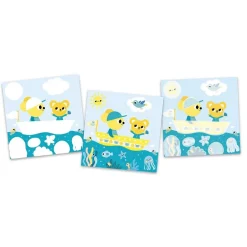 Coffret créatif pour enfant feutrine et feutre magique les couleurs