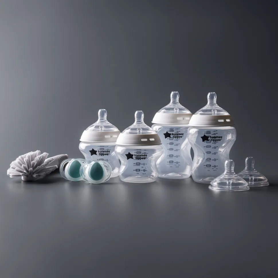 Coffret de naissance avec biberons natural start