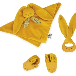 Coffret de naissance ocre