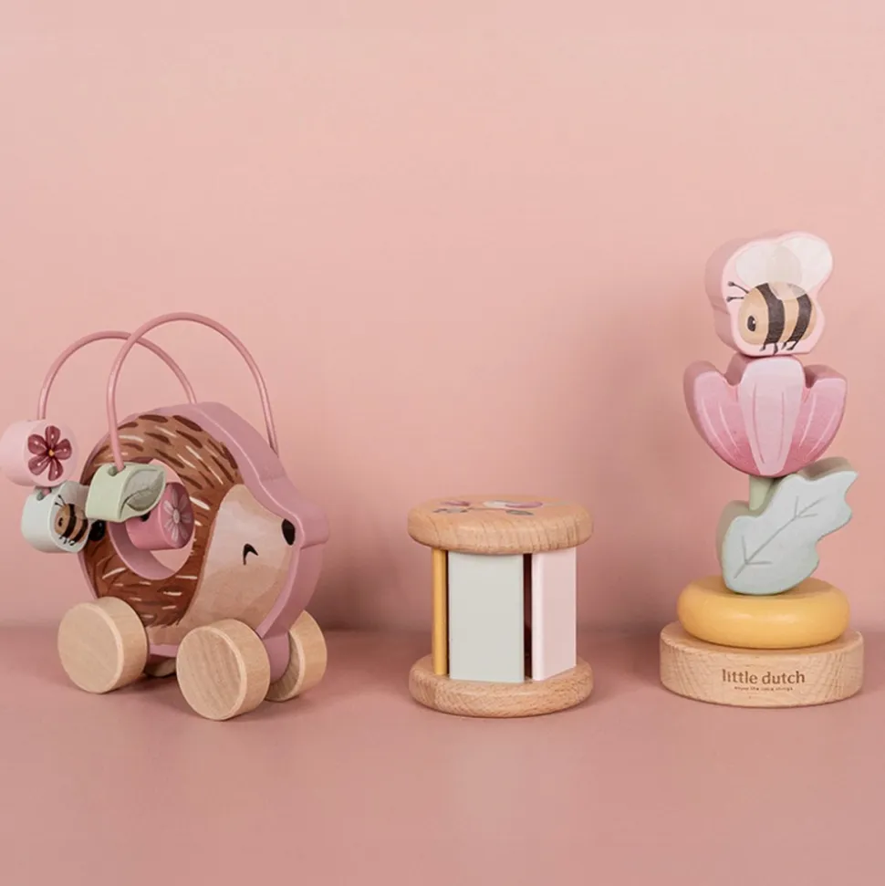 Coffret 3 jeux d'éveil en bois fsc - fairy garden