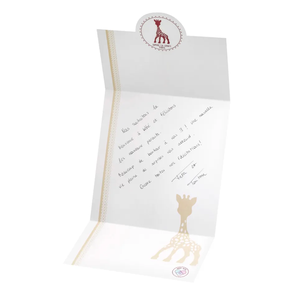 Coffret naissance petit modèle sophie la girafe