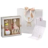 Coffret naissance prêt à offrir sophie la girafe + hochet soft maracas