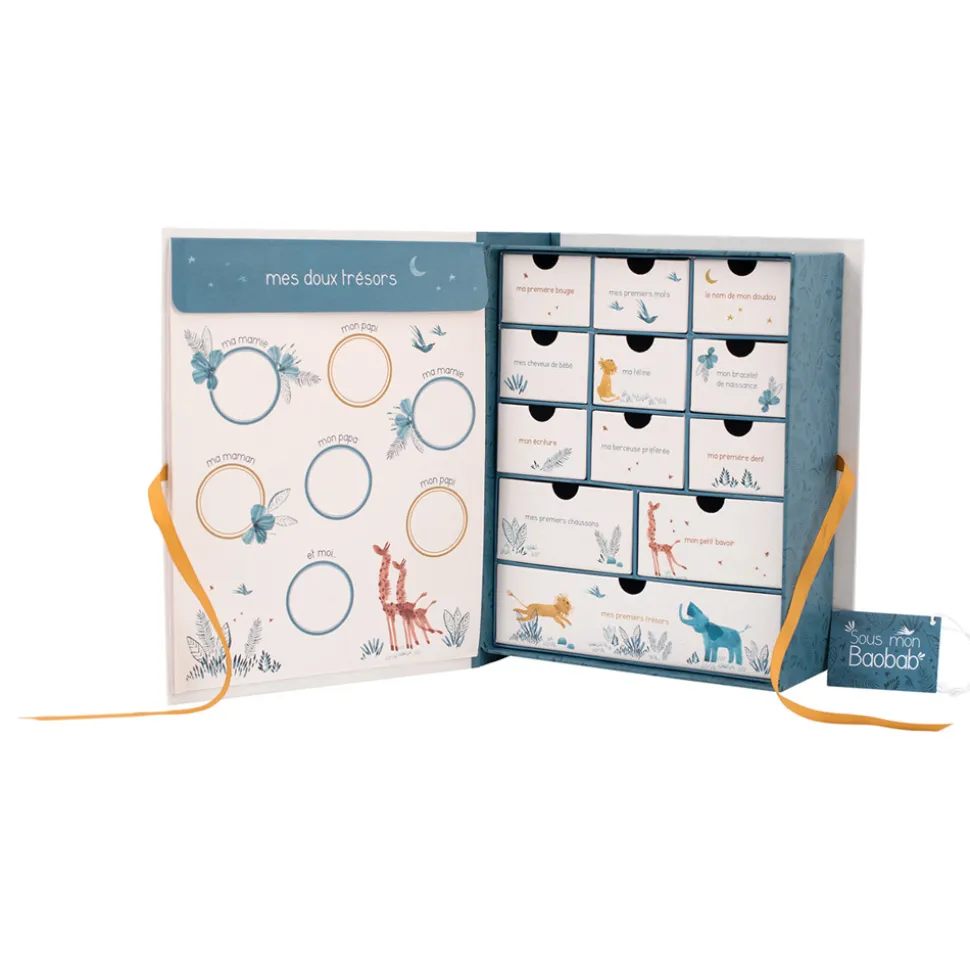 Coffret naissance sous mon baobab