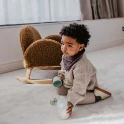 Coffret nouveau-né bébé birdies avec biberons et sucette sx pro vert