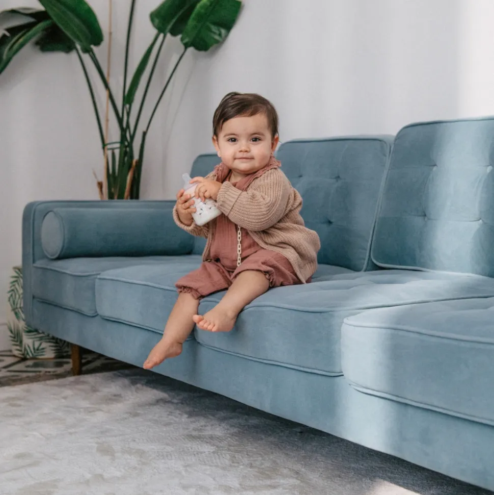 Coffret nouveau-né bébé birdies avec biberons et sucette sx pro rose